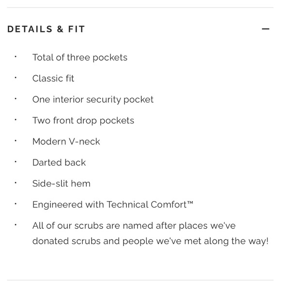 FIGS Casma Three-Pocket Scrub Top - Picture 7 of 7